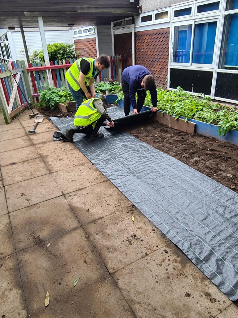 Bedworth Junior School Gets Makeover from College Students