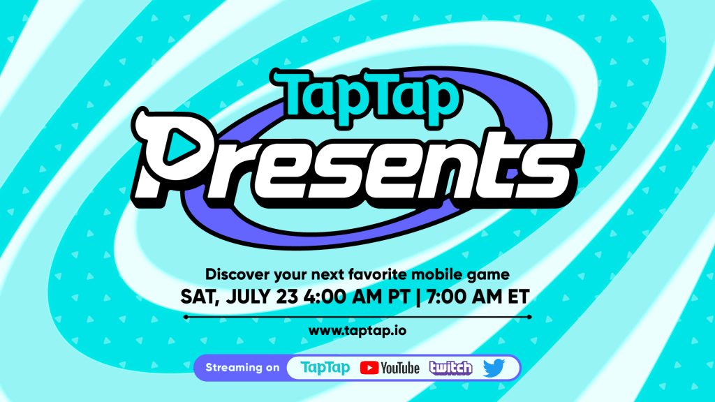 TapTap Presents to Feature Game World Premieres, Reveals from DeNA, Mihoyo on July 23