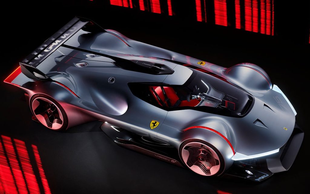 Gran Turismo 7 welcomes Ferrari’s Vision hybrid racing car at the end of December