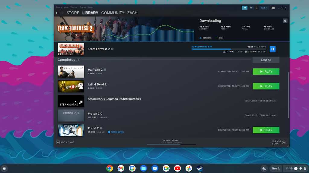 Chromebooks with 20 Chromebooks now have Steam beta for ChromeOS