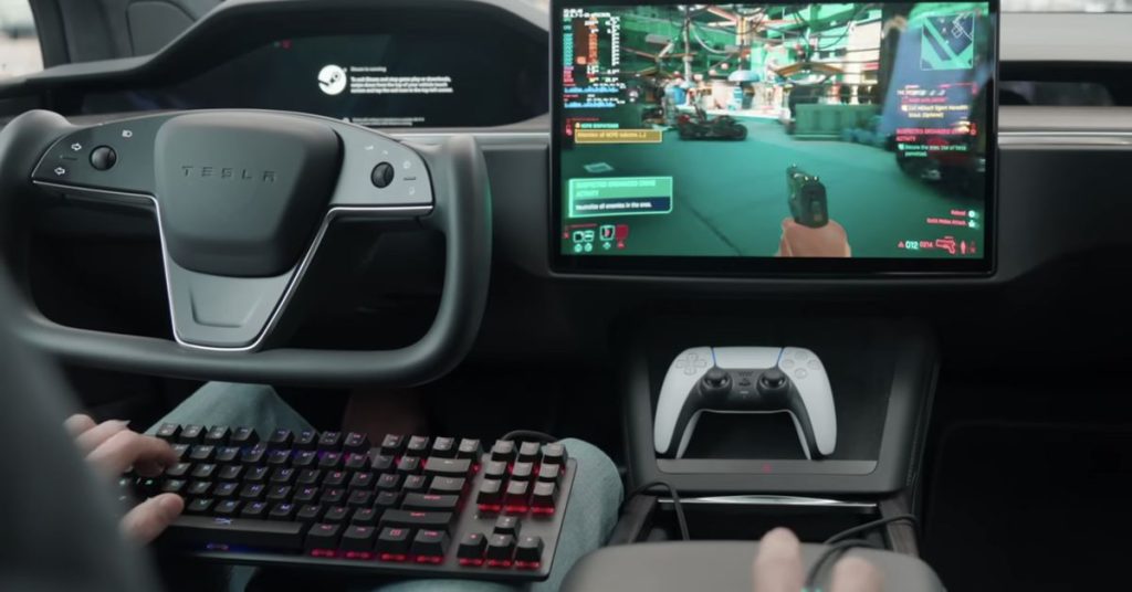 Tesla’s holiday update includes Steam games, but only if your hardware supports it
