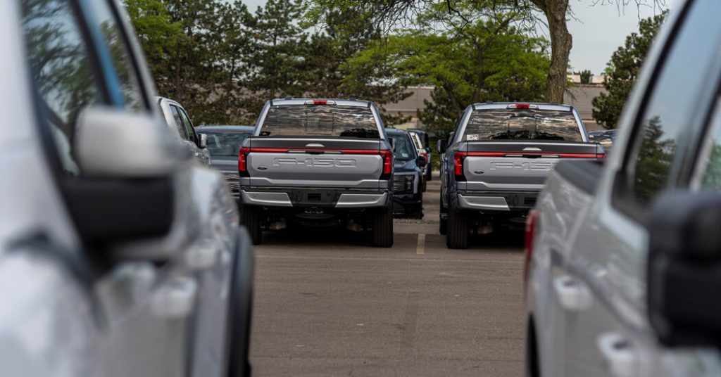 Ford sales are down 2022, but electric car deliveries are up