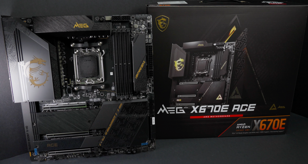 MSI MEG Ace X670E: The best performance for Ryzen CPUs