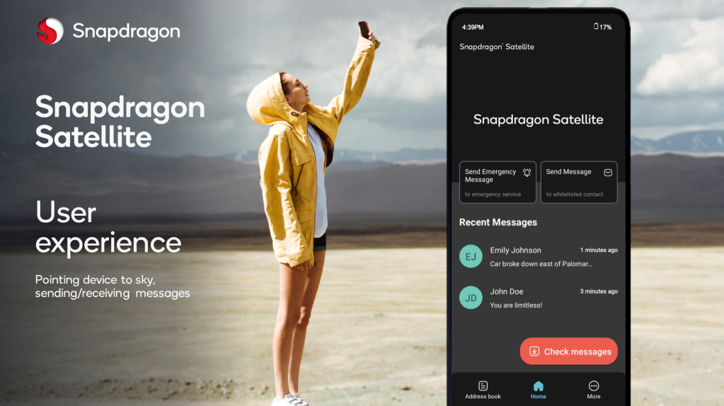 Qualcomm will integrate satellite service into Android phones in the coming year
