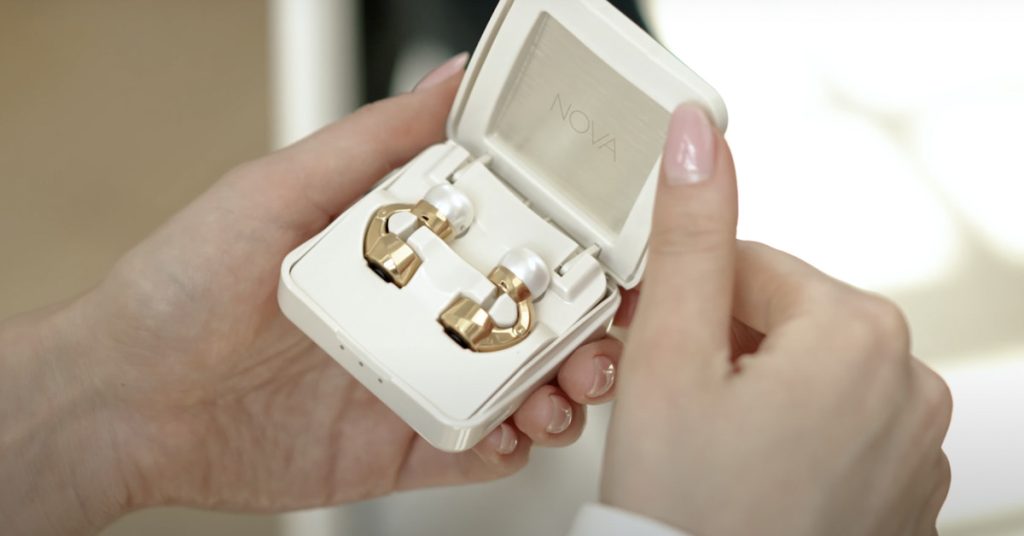 These earrings are real, and so are these earphones
