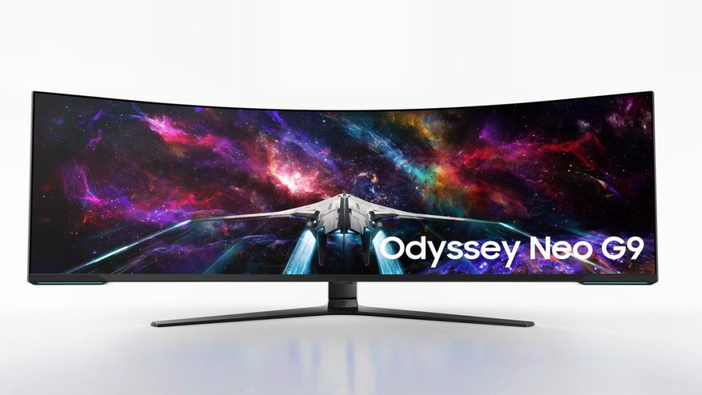 Samsung Odyssey Neo G9 is a massive 57-inch curved monitor computer monitor
