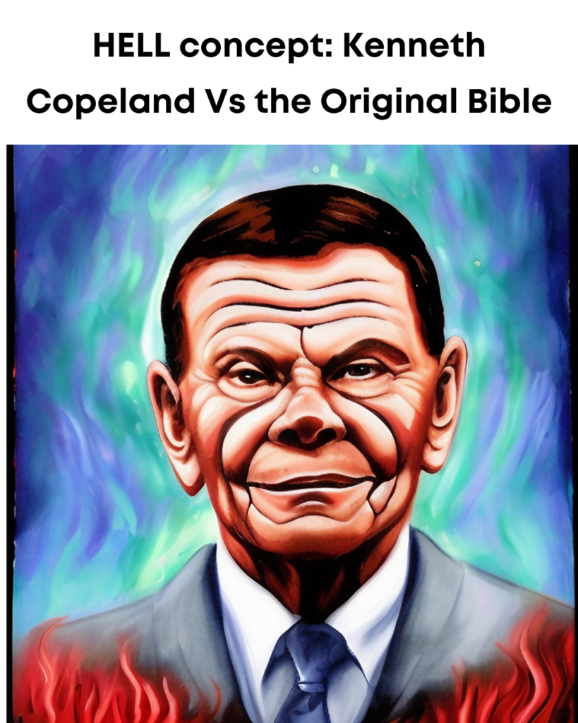 HELL Concept - Kenneth Copeland Vs The Original Bible