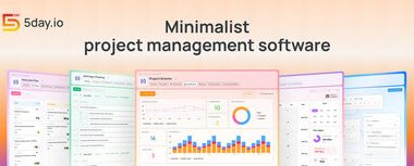 minimalist project management dashboard