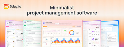 minimalist project management dashboard